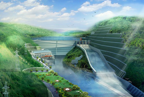 广元老挝南塔河1号水电站项目
